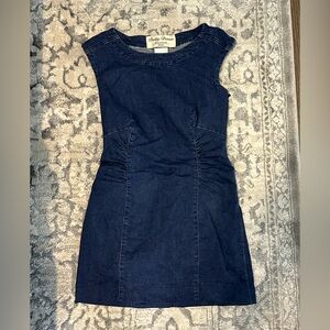 MaxMara denim mini dress